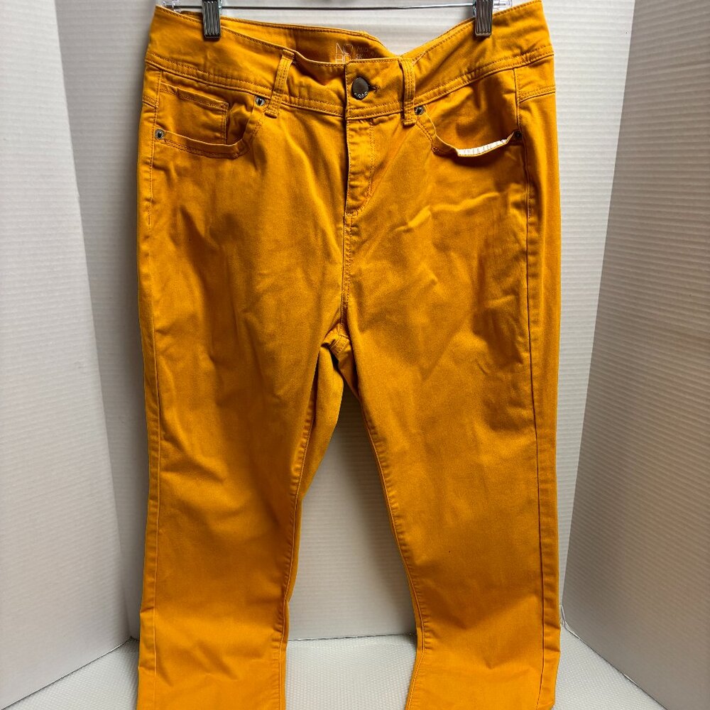 NOBO Mid Rise Skinny Jeans - Yellow - Size 17 - 1498